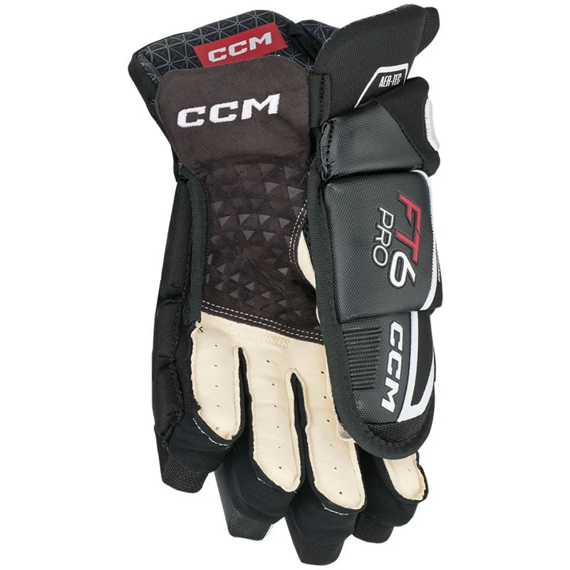 CCM JetSpeed FT6 Pro Gloves - SENIOR 4 CCM JetSpeed FT6 Pro Gloves - SENIOR - Image 2