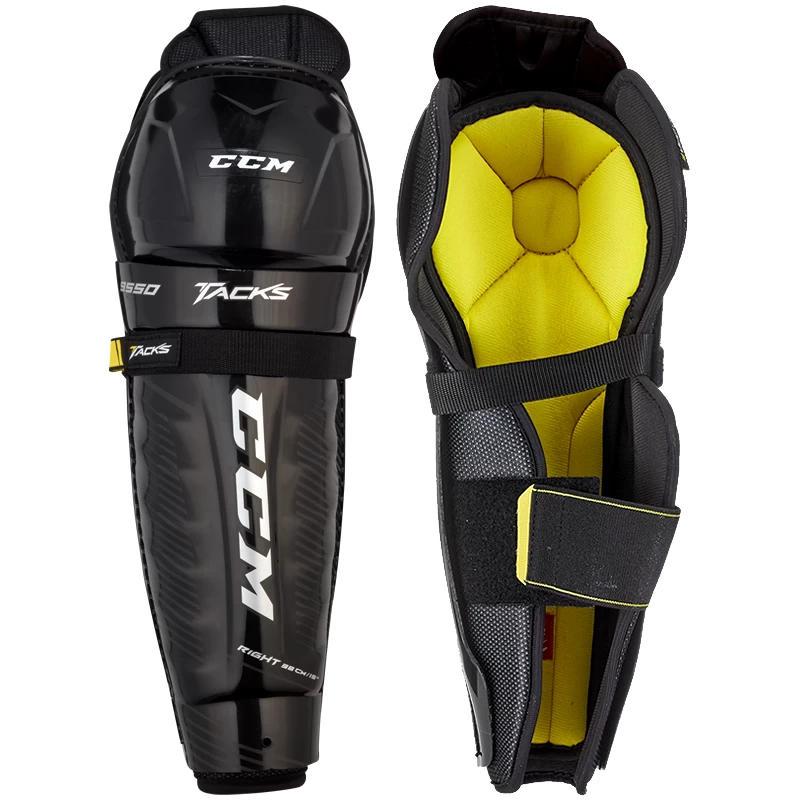 CCM Tacks 9550 Shin Guards - JUNIOR 3 CCM Tacks 9550 Shin Guards - JUNIOR
