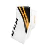 CCM Extreme Flex 4 Pro Stock Senior Goalie Blocker - Maxime Lagace -Ccm Shop ccm blockers ccm extreme flex 4 pro stock senior goalie blocker maxime lagace white black sport gold regular 29069775896642