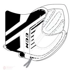 CCM Axis A1.5 Junior Goalie Catcher -Ccm Shop ccm catchers ccm axis a1 5 junior goalie catcher white white black black regular 28743511801922