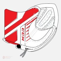 CCM Axis A1.9 Intermediate Goalie Catcher -Ccm Shop ccm catchers ccm axis a1 9 intermediate goalie catcher detroit red wings regular 14023704641602