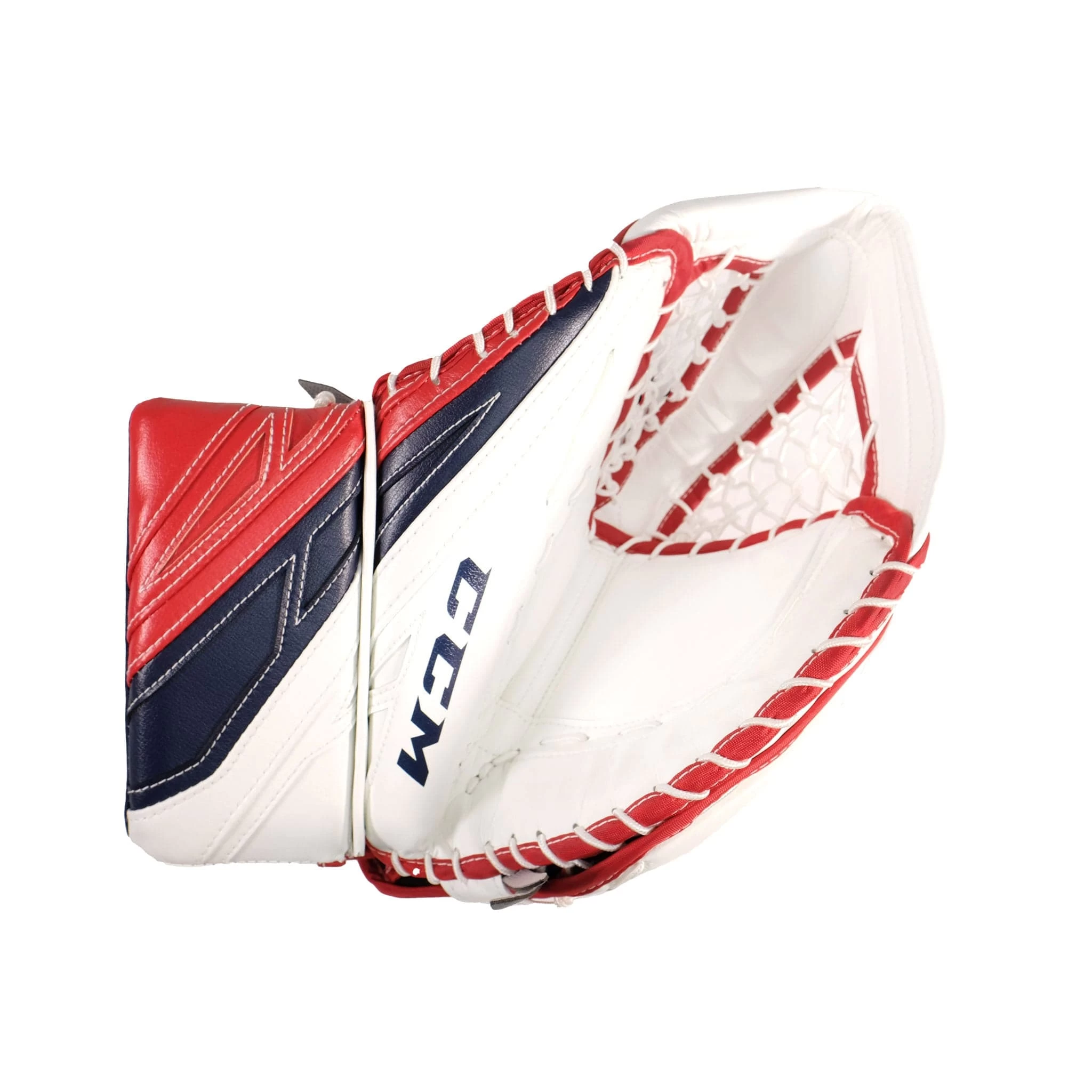 CCM Extreme Flex 4 Pro Stock Senior Goalie Catcher - Dustin Wolf #1 3 CCM Extreme Flex 4 Pro Stock Senior Goalie Catcher - Dustin Wolf #1