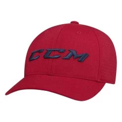 CCM Perforated Structured Flexfit Hat -Ccm Shop ccm hats ccm perforated structured flexfit hat red s m 28743938801730