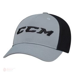 CCM Red Foam Mesh Flexfit Hat -Ccm Shop ccm hats ccm red foam mesh flexfit hat grey black s m 28743939457090