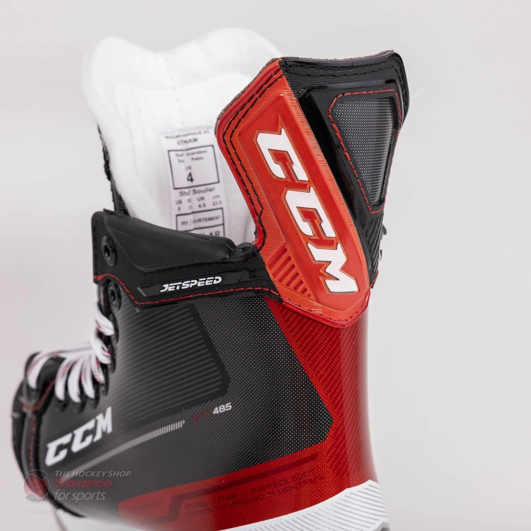 CCM Jetspeed FT485 Intermediate Hockey Skates 9 CCM Jetspeed FT485 Intermediate Hockey Skates - Image 7