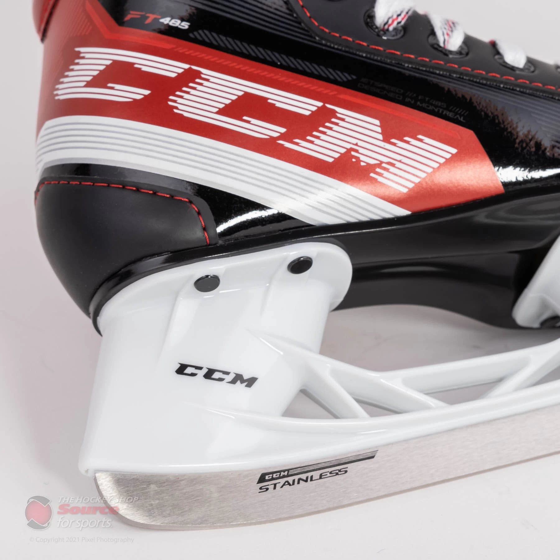 CCM Jetspeed FT485 Youth Hockey Skates 8 CCM Jetspeed FT485 Youth Hockey Skates - Image 6