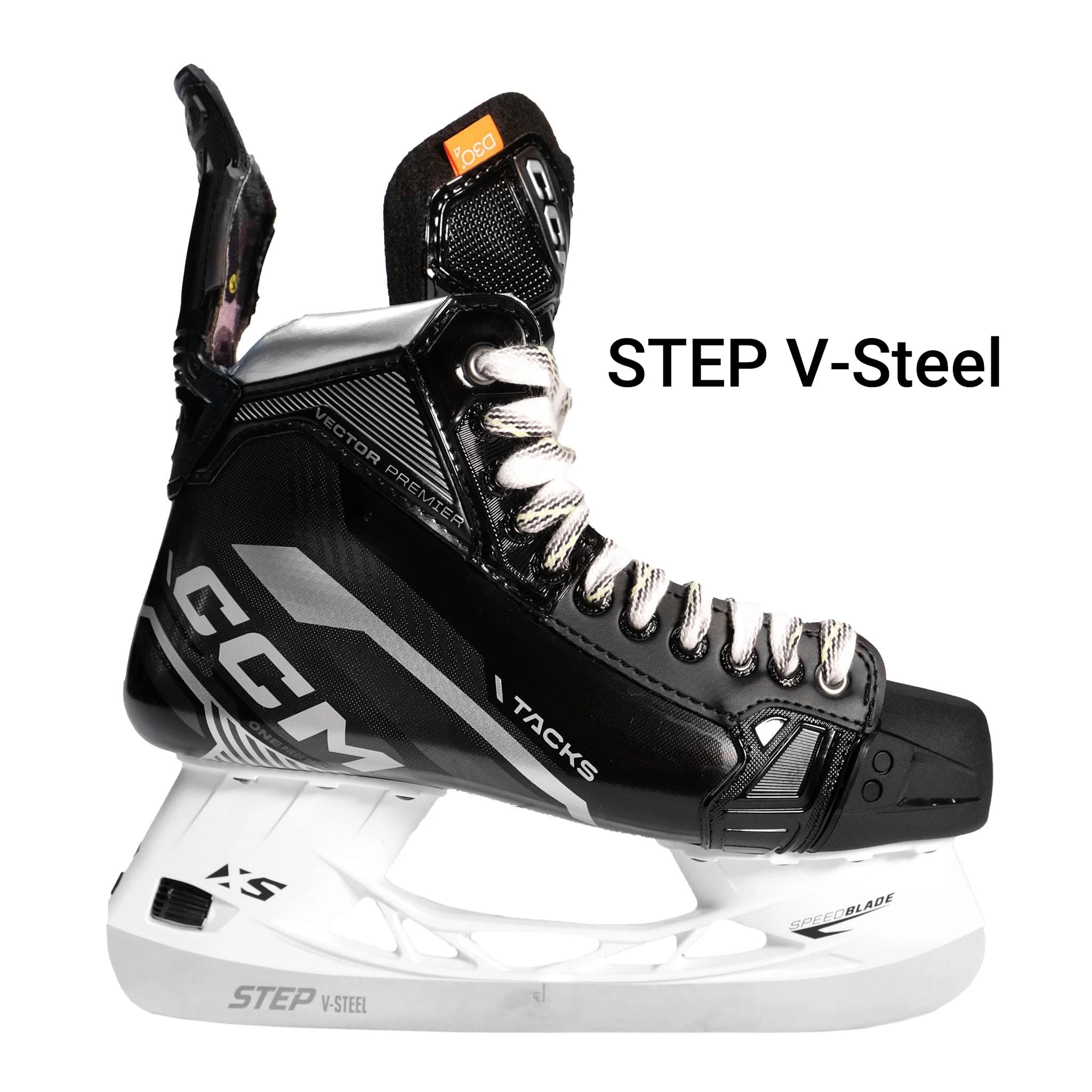 CCM Tacks Vector Premier Intermediate Hockey Skates 6 CCM Tacks Vector Premier Intermediate Hockey Skates - Image 4