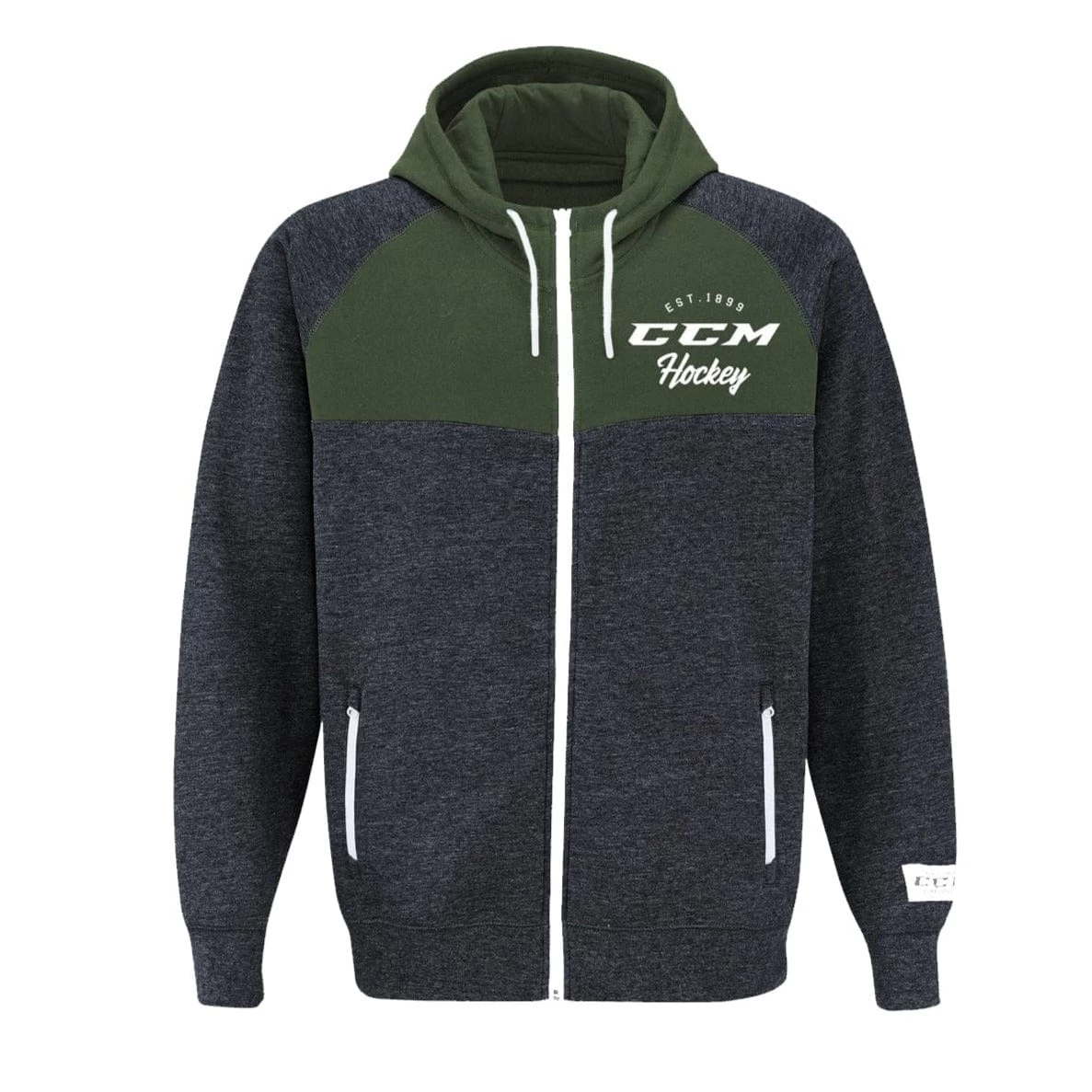 CCM Academy Full-Zip Mens Hoodie 5 CCM Academy Full-Zip Mens Hoodie - Image 3