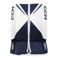 CCM Axis 2.9 Intermediate Goalie Leg Pads -Ccm Shop ccm leg pads ccm axis 2 9 intermediate goalie leg pads white white navy navy 30 1 29016449548354