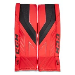 CCM Axis Senior Goalie Leg Pads -Ccm Shop ccm leg pads ccm axis senior goalie leg pads red red black 34 1 5 28744295383106