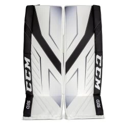 CCM Axis Senior Goalie Leg Pads -Ccm Shop ccm leg pads ccm axis senior goalie leg pads white white black 34 1 28744295448642