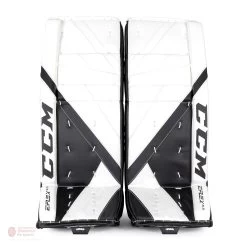CCM Extreme Flex E5.5 Junior Goalie Leg Pads - Source Exclusive 33 CCM Extreme Flex E5.5 Junior Goalie Leg Pads - Source Exclusive -Ccm Shop ccm leg pads ccm extreme flex e5 5 junior goalie leg pads source exclusive white white black black 26 1 28744299184194