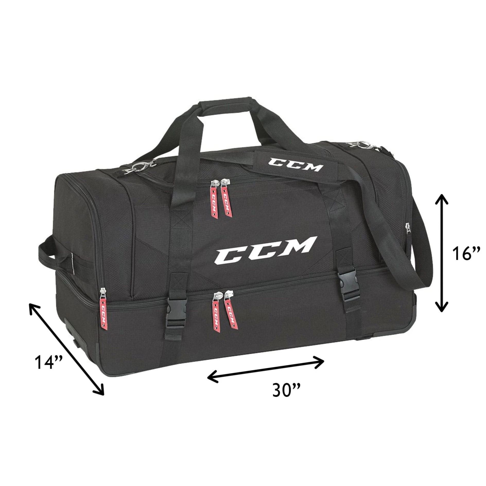 CCM Hockey Referee Wheel Bag 4 CCM Hockey Referee Wheel Bag - Image 2